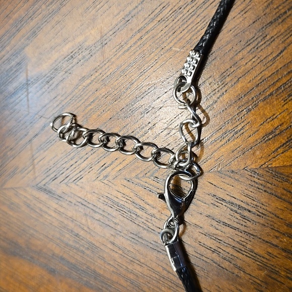 Silver Dragonfly Shape Inlaid Gemstone Fashion Pendant Necklace Boho - Picture 9 of 10